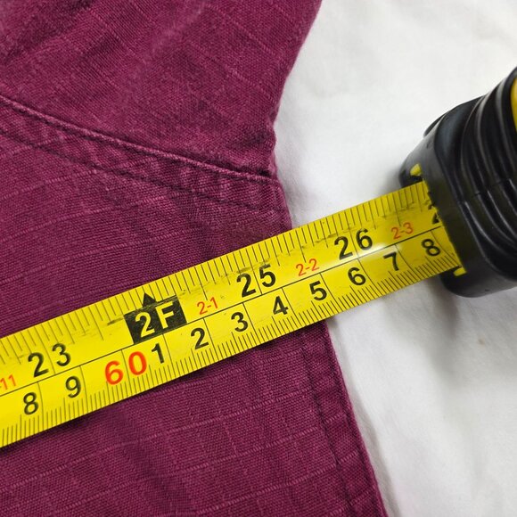 Cabelas Outdoor Gear Mens XL Tall Red Long Sleeve Button Front Shirt Casual - Picture 10 of 10